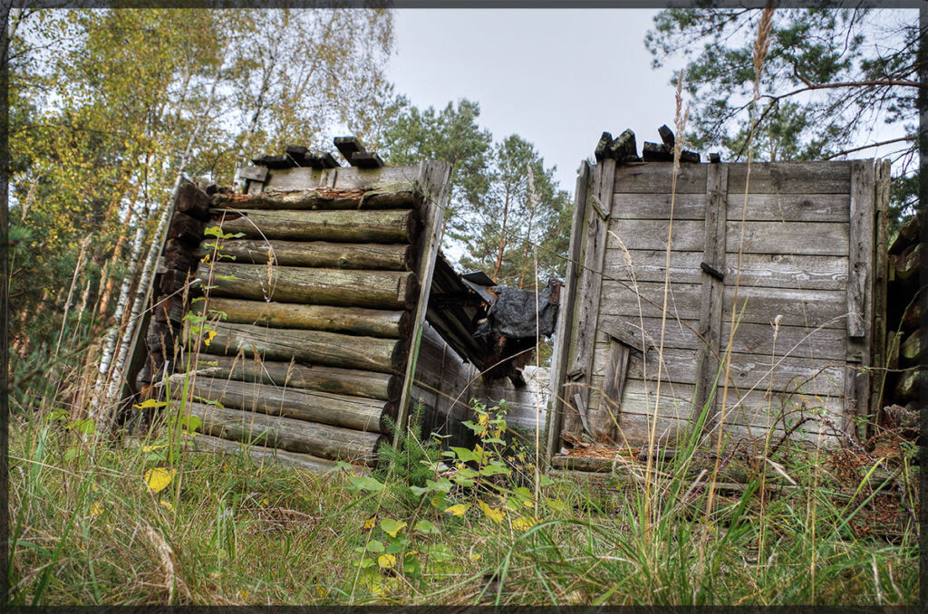Der Bunker unterm Holzhaus