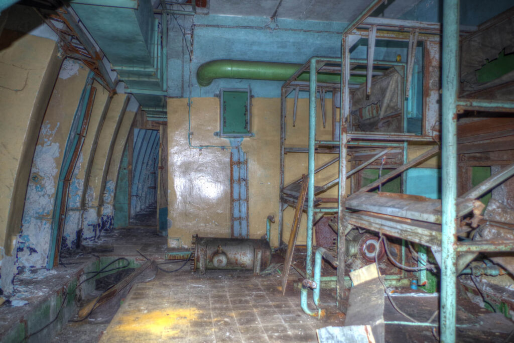 Bunker Töpchin Troposphären Richtfunkstelle