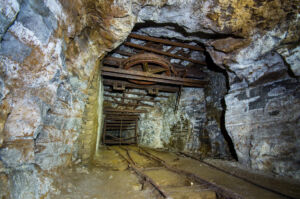 Mine de Lits in Frankreich