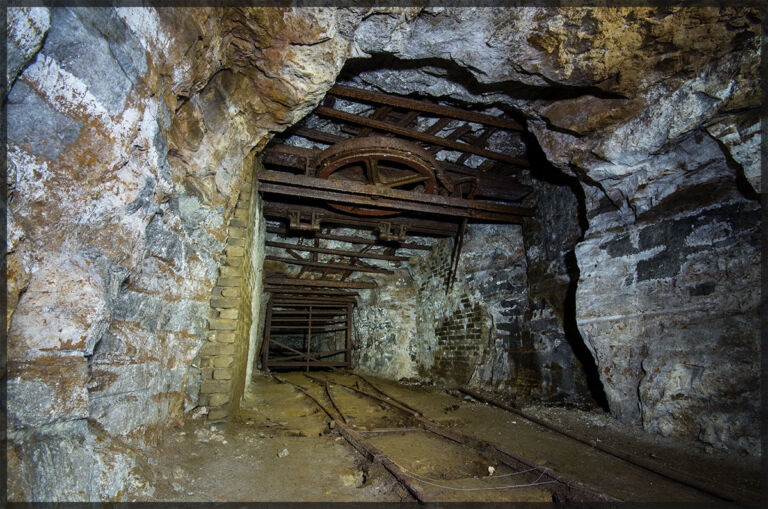 Mine de Lits in Frankreich