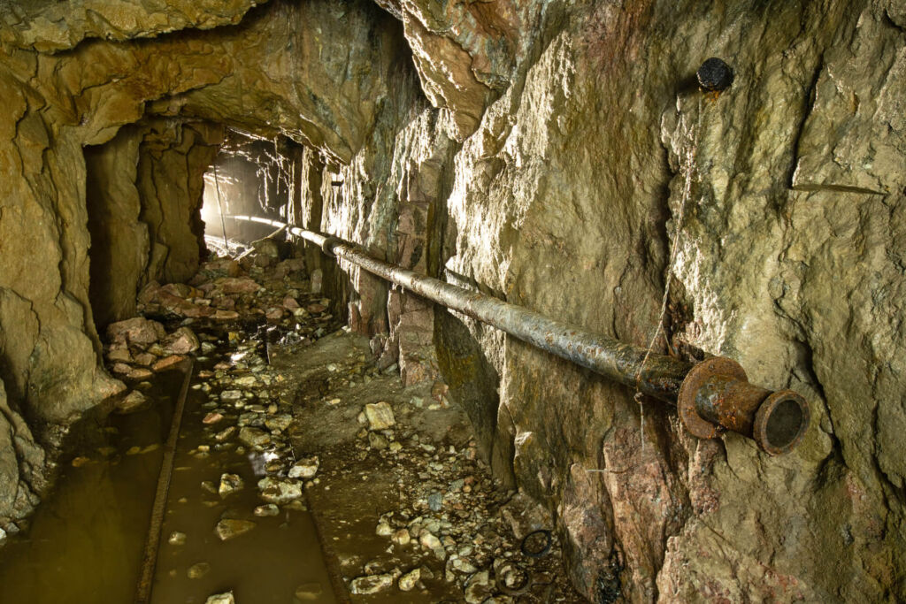 Flussspatgrube Stacheltier Weiher