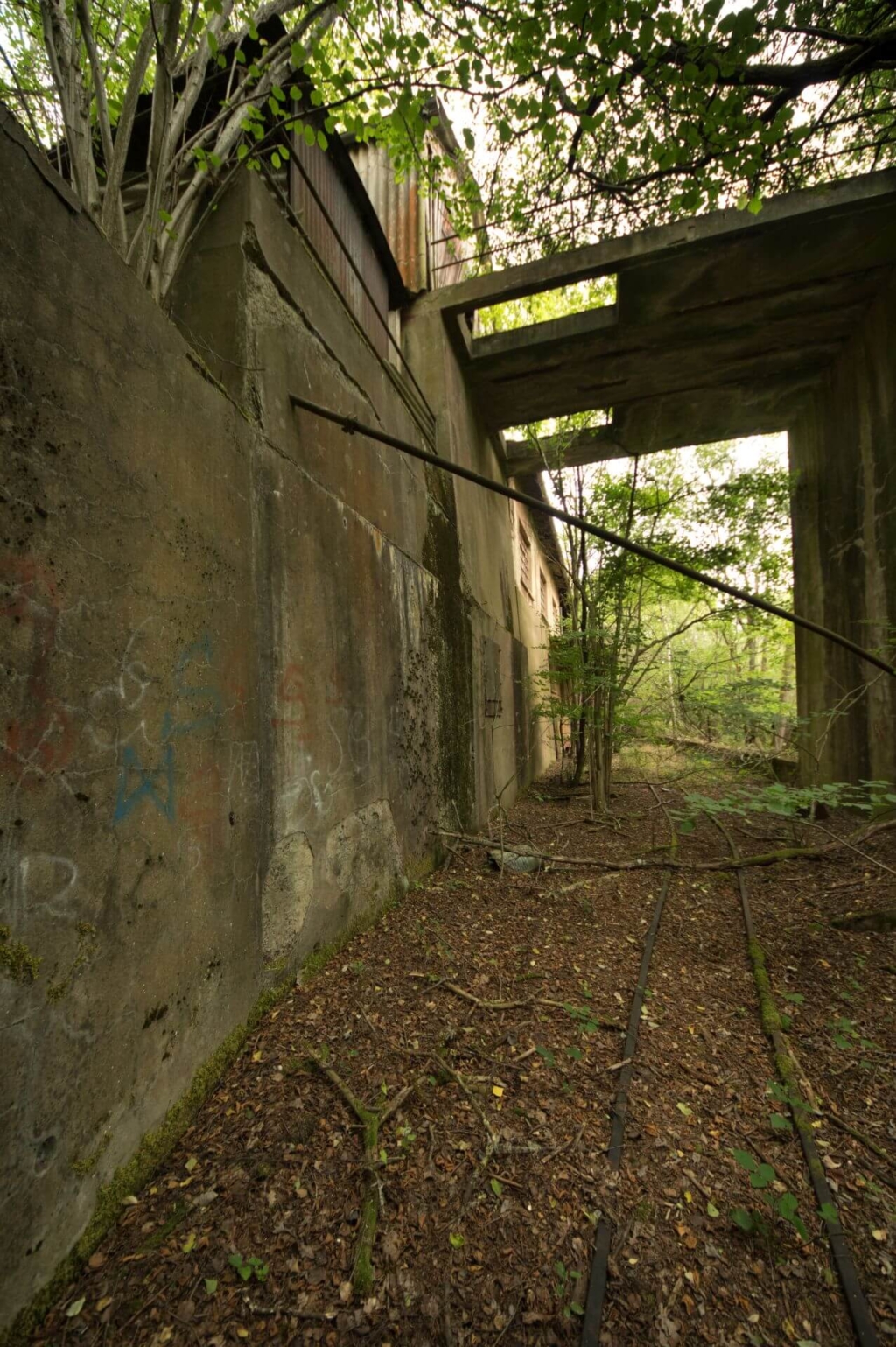 Gleise an der Verladestation