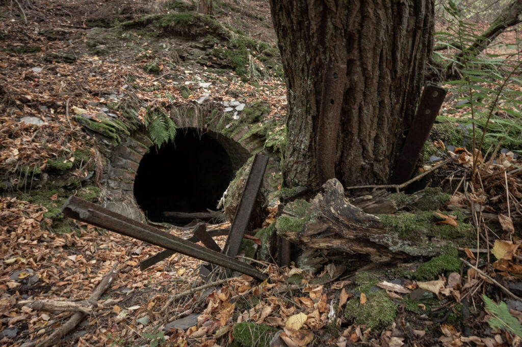 Rundes Mundloch im Ziegelausbau