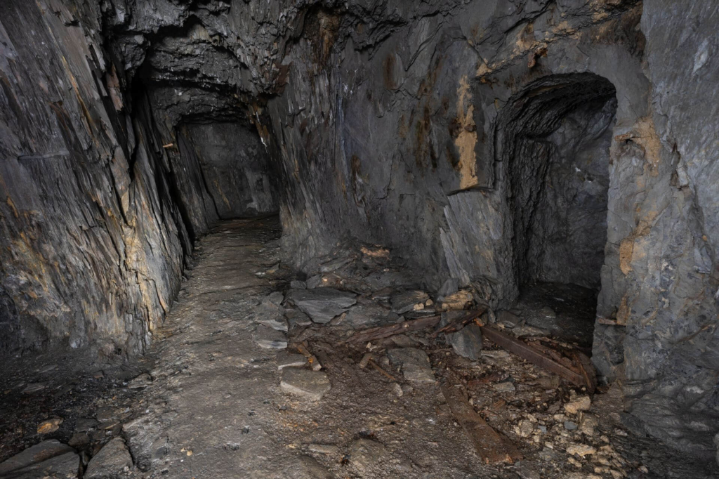 Sprengmittellager der Schiefergrube