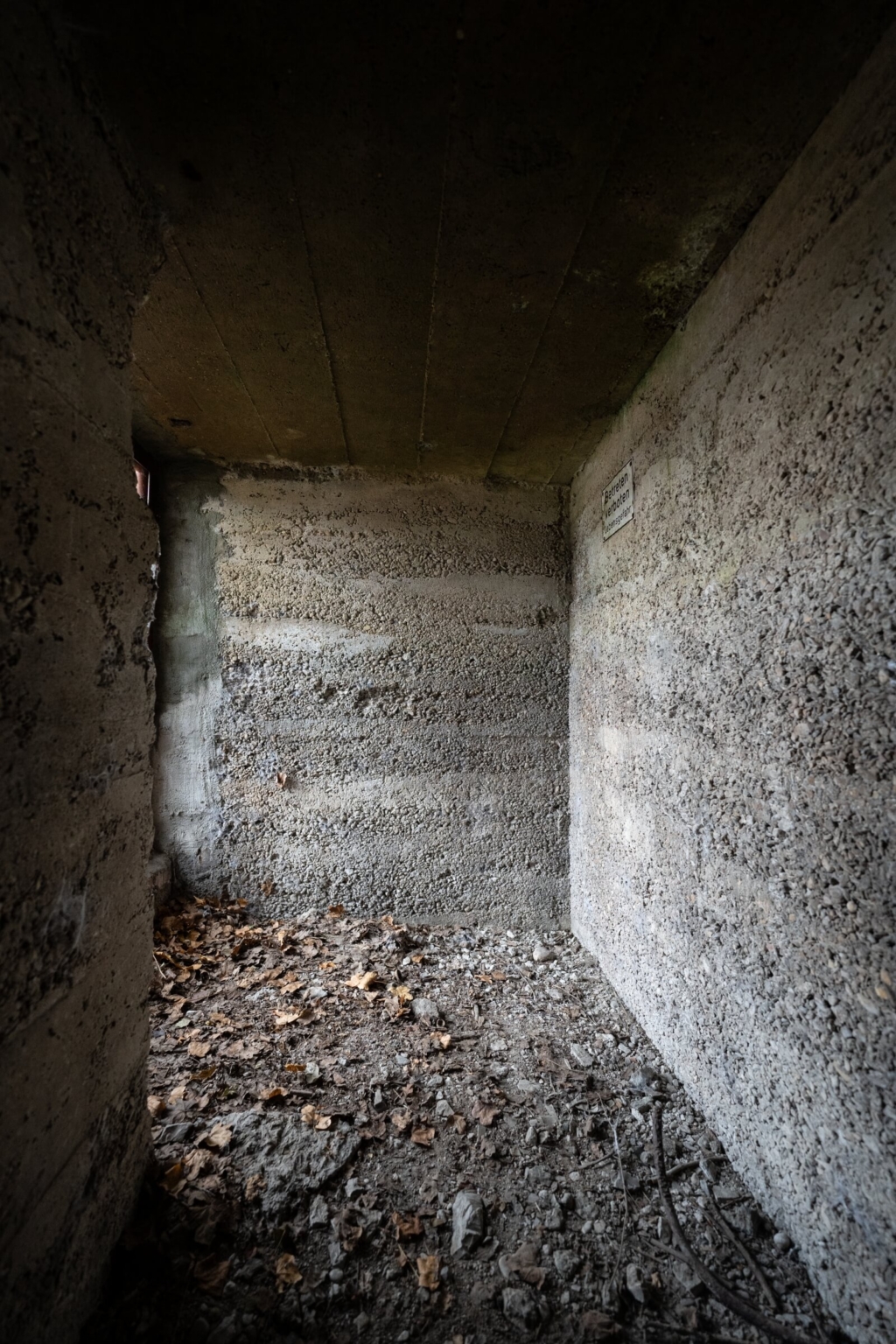 Zugangsbauwerk zum Stollen